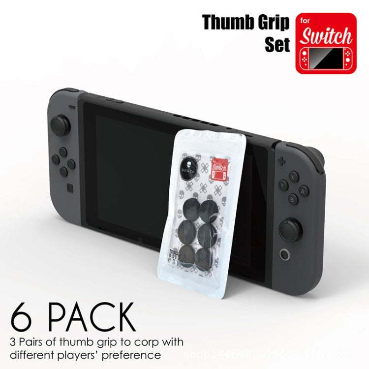 Left + Right Gamepad Rocker Cap Button Cover for Switch(Black) - Cases by PMC TechLife | Online Shopping South Africa | PMC TechLife | Buy Now Pay Later Mobicred