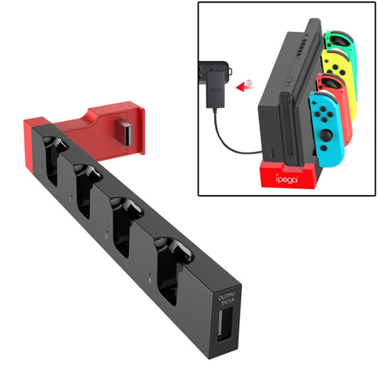 iPega PG-9186 Game Controller Charger Charging Dock Stand Station Holder with Indicator for Nintendo Switch Joy-Con - free shipping - PMC Jewellery - Order now!