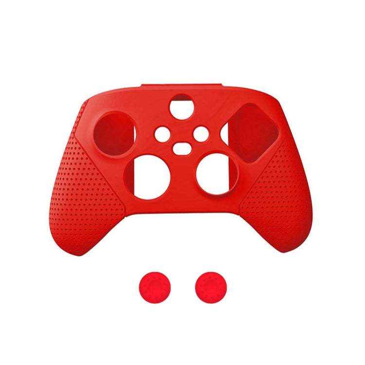 DOBE TYX-0626 Anti-slip Silicone Handle Protective Cover For Xbox Series X(Red) - Cases by DOBE | Online Shopping South Africa | PMC TechLife