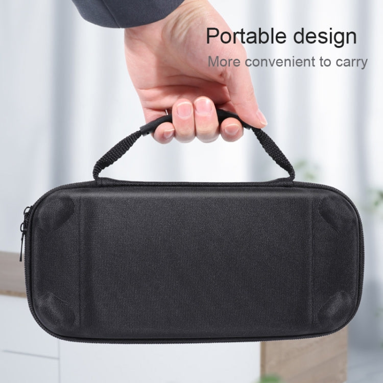 Portable EVA Storage Bag Protective Case Handbag with Holder Function for Nintendo Switch Console, Size: 26x12.5x7cm(Black Red) - Bags by PMC TechLife | Online Shopping South Africa | PMC TechLife