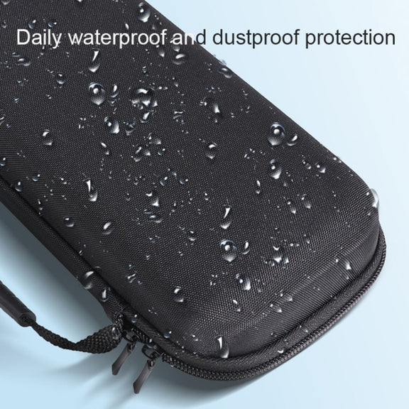 Portable EVA Storage Bag Protective Case Handbag with Holder Function for Nintendo Switch Console, Size: 26x12.5x7cm(Black Red)