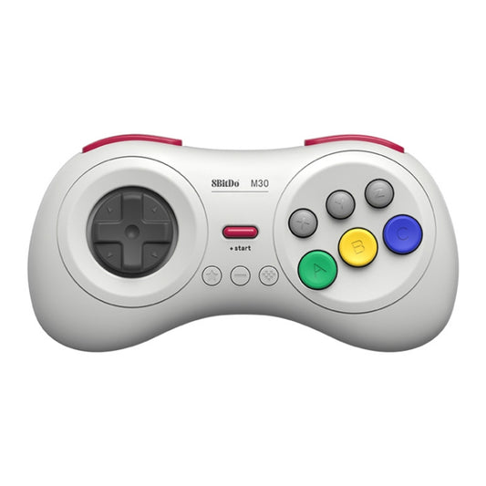 8BitDo M30 Bluetooth Gamepad for Nintendo Switch, Mac OS, Android, Steam, Windows (White) - free shipping - PMC Jewellery - Order now!