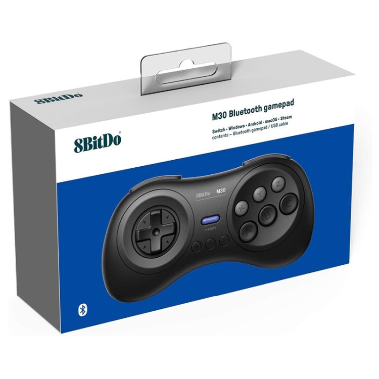 8BitDo M30 Bluetooth Gamepad for Nintendo Switch, Mac OS, Android, Steam, Windows (Black) - free shipping - PMC Jewellery - Order now!
