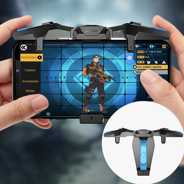 GameSir F4 Foldable Eagle Wing Shaped Physical Direct Connect Capacitor Gamepad Compatible with IOS & Android System Devices - free shipping - PMC Jewellery - Order now!