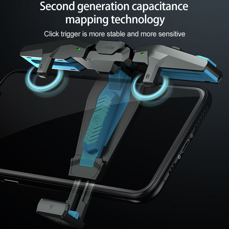 GameSir F4 Foldable Eagle Wing Shaped Physical Direct Connect Capacitor Gamepad Compatible with IOS & Android System Devices - free shipping - PMC Jewellery - Order now!