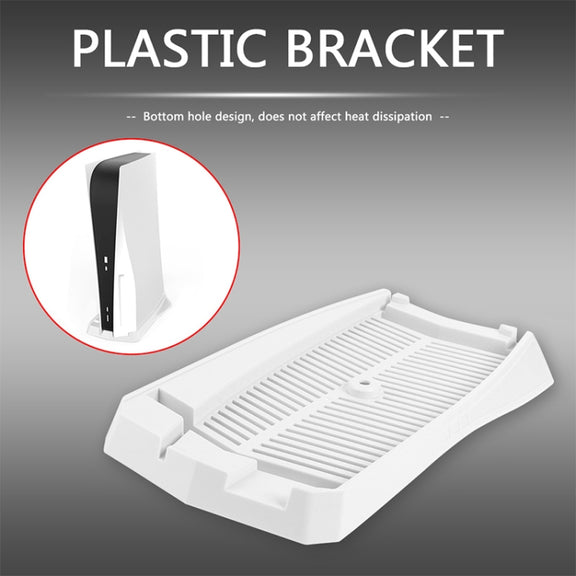 KJH P5-006 Game Console Cooling Bracket Stand Holder Specially Designed For PS5(White)
