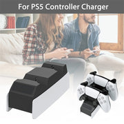 iPlay HBP-245 Game Controller Dual Seat Charger For PS5