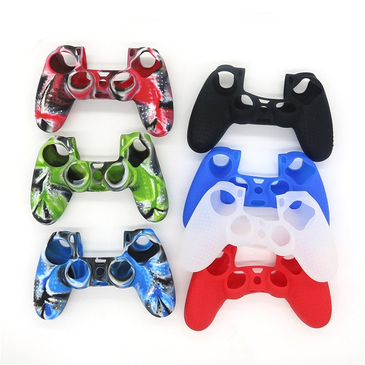 Non-slip Silicone Protective Case for Sony PS4(Red + Black) - Cases by PMC TechLife | Online Shopping South Africa | PMC TechLife