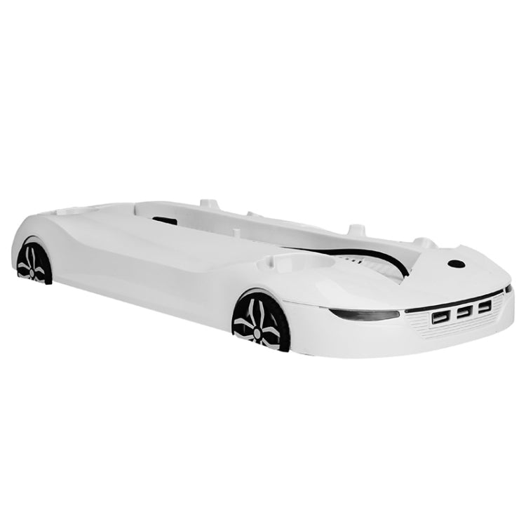 Multi-function Host Machine Dissipate Heat Charging Base Holder for PS4 Pro / Slim(White) - free shipping - PMC TechLife - Order now!