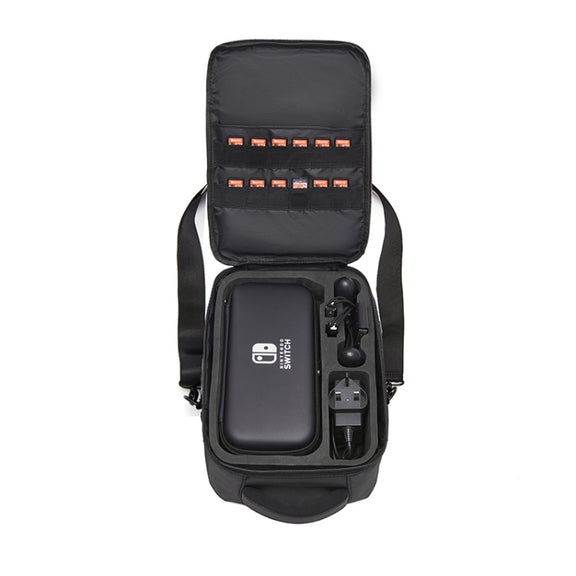 Portable Water-resistant Storage Backpack Console Case For Switch