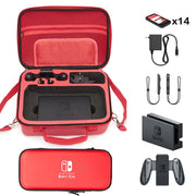 Game Host Storage Shoulder Bag For Switch, with Small Bag