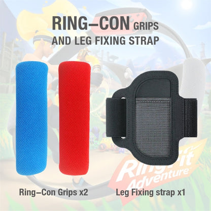 ipega GP-319 For Switch Joy-Con Adjustable Gaming Controller Grip Gamepad Leg Fixing Straps + Cloth Cover Set - free shipping - PMC Jewellery - Order now!