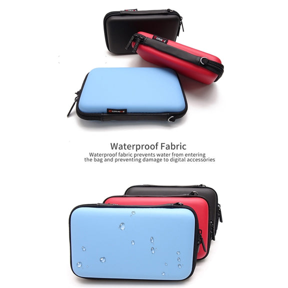 GUANHE GH1316 Water-resistant Portable EVA Storage Bag(Black)