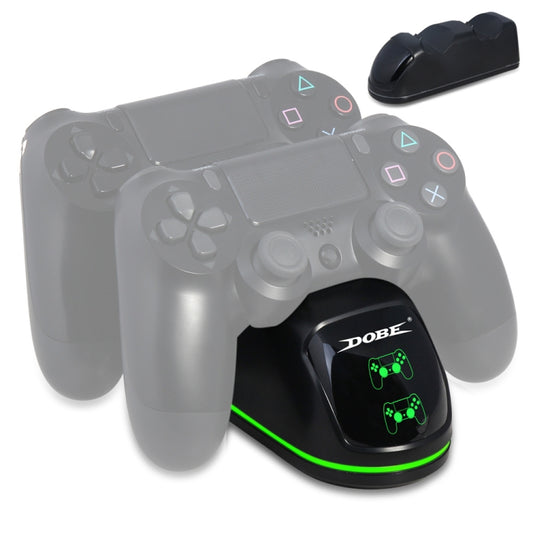 DOBE TP4-1781 Wireless Controller Dual Charging Dock LED Charger Handle Charger for  PS4 / Slim / Pro(Black) - Charger & Power by DOBE | Online Shopping South Africa | PMC Jewellery | Buy Now Pay Later Mobicred