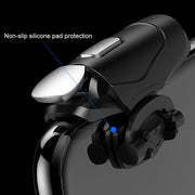 Non-slip Alloy Separable Button Mobile Phone Game Shooting Gamepad, Support Burst Mode, Suitable for 4.7-6.5 inch Mobile Phones(Black)