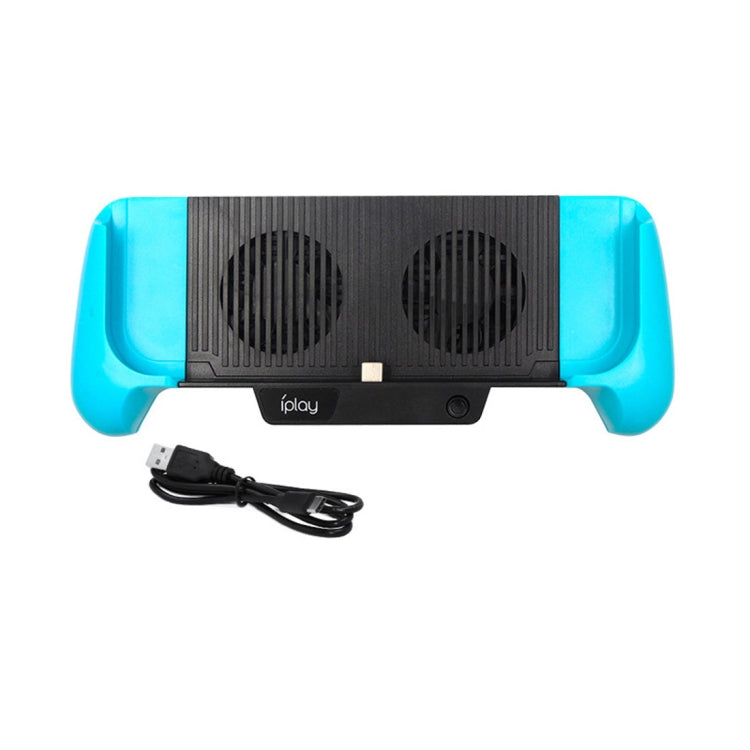 IPLAY Host Charging Grips Stand Shell Cooling Fan for Switch Lite(Blue) - free shipping - PMC TechLife - Order now!