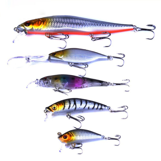HENGJIA 5 PCS/Kit Popular Fishing Lures Bait Bionic Kit - free shipping - PMC Jewellery - Order now!