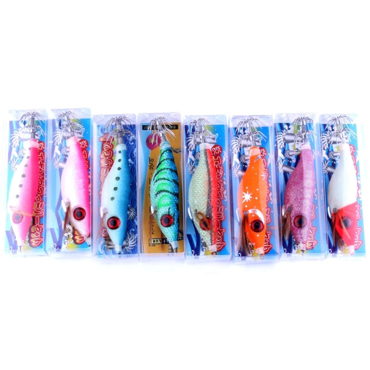 HENGJIA HENG JIA SJ011 8 in 1 10cm Noctilucent Plastic Hard Baits Squid Fishing Lures Set Fishing Tackle Baits, Random Color Delivery - Fishing Lures by HENGJIA | Online Shopping South Africa | PMC TechLife | Buy Now Pay Later Mobicred