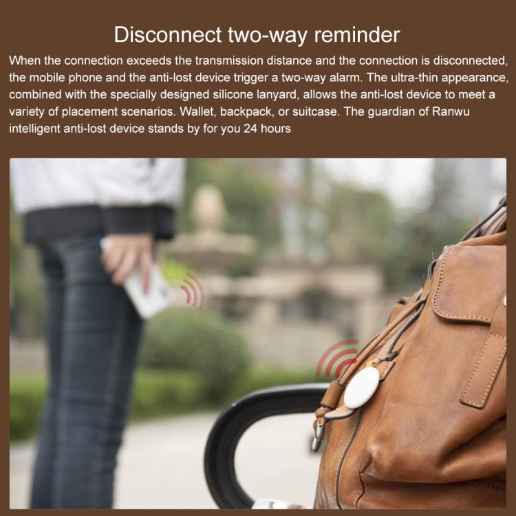 Original Xiaomi Youpin Ranres Intelligent Anti-lost Device Smart Positioning Finder, Lite Version(White) - free shipping - PMC TechLife - Order now!