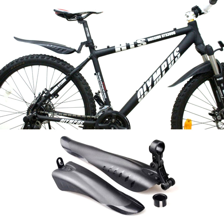 Mountain Road Fits Cycling Creative Mud Guard Dovetail Style Fenders Set for Bike Front And Rear(Black) - free shipping - PMC TechLife - Order now!