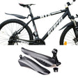 Mountain Road Fits Cycling Creative Mud Guard Dovetail Style Fenders Set for Bike Front And Rear(Black) - free shipping - PMC TechLife - Order now!