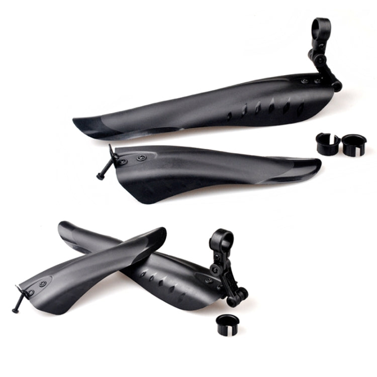 Mountain Road Fits Cycling Creative Mud Guard Dovetail Style Fenders Set for Bike Front And Rear(Black) - free shipping - PMC TechLife - Order now!