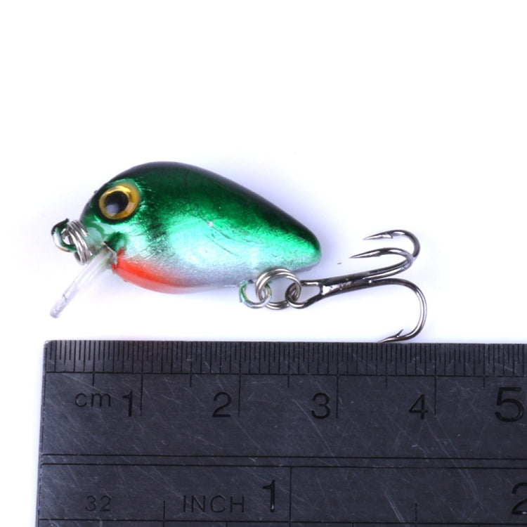 HENGJIA 10 PCS 3cm/1.5g Luya Rock Fishing Lures Bait Bionic Kit with Plastic Box - Fishing Lures by HENGJIA | Online Shopping South Africa | PMC TechLife | Buy Now Pay Later Mobicred