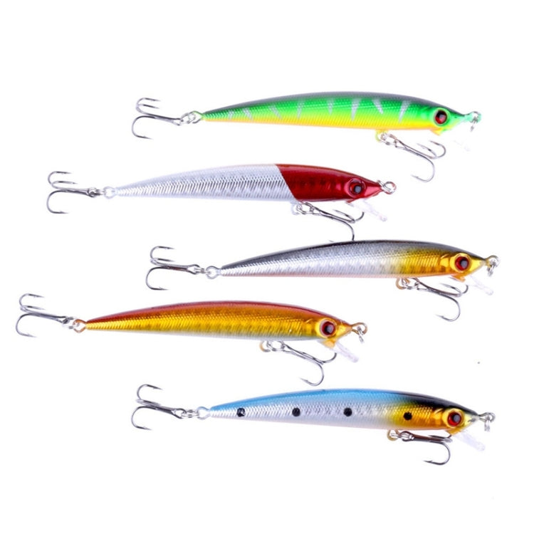 HENGJIA 5 PCS 8.5cm Minnow Plastic Hard Baits Fishing Lures Set Fishing Tackle Baits - Fishing Lures by HENGJIA | Online Shopping South Africa | PMC TechLife | Buy Now Pay Later Mobicred