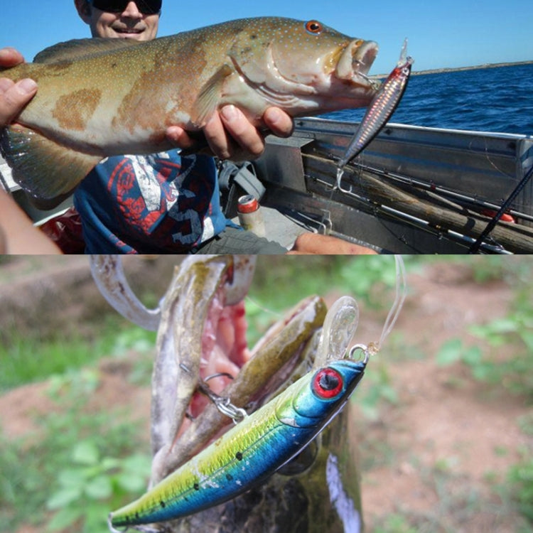 HENGJIA 5 PCS 8.5cm Minnow Plastic Hard Baits Fishing Lures Set Fishing Tackle Baits - Fishing Lures by HENGJIA | Online Shopping South Africa | PMC TechLife | Buy Now Pay Later Mobicred