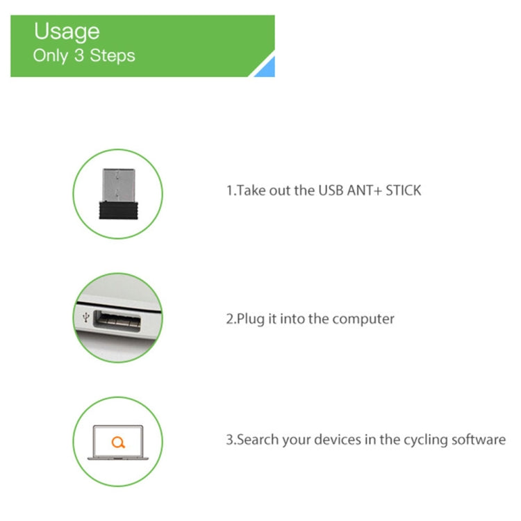 Mini ANT+ USB Stick Adapter Cycling Bicycle Speed Sensor - Others by PMC Jewellery | Online Shopping South Africa | PMC Jewellery | Buy Now Pay Later Mobicred
