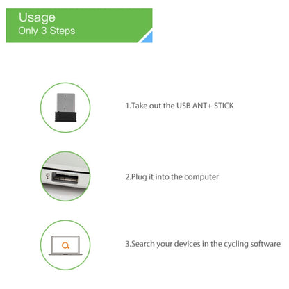 Mini ANT+ USB Stick Adapter Cycling Bicycle Speed Sensor - Others by PMC Jewellery | Online Shopping South Africa | PMC Jewellery | Buy Now Pay Later Mobicred