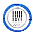 7 in 1 Universal PVC Bicycle Variable Speed Cable Tube Set(Blue) - Bicycle Brake Parts by PMC TechLife | Online Shopping South Africa | PMC TechLife | Buy Now Pay Later Mobicred