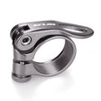 GUB CX-18 31.8mm Aluminum Ultralight Bicycle Seat Post Clamp(Titanium Color) - Pipe clamps by GUB | Online Shopping South Africa | PMC TechLife | Buy Now Pay Later Mobicred