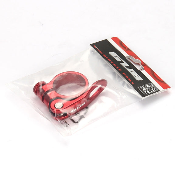 GUB CX-18 31.8mm Aluminum Ultralight Bicycle Seat Post Clamp(Titanium Color)
