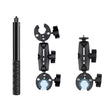 Motorcycle Dual-heads Crab & Single Heads Clamps Handlebar Fixed Mount Selfie Stick - Bicycle Handlebar Mount by PMC TechLife | Online Shopping South Africa | PMC TechLife