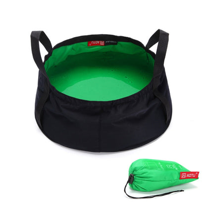AOTU AT6620 Portable Travel Laundry Wash Basin (Green) - free shipping - PMC Jewellery - Order now!