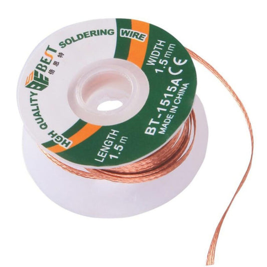 BST-1515A   Desoldering Wire Solder Remover Wire - Welding Wire by BEST | Online Shopping South Africa | PMC Jewellery | Buy Now Pay Later Mobicred