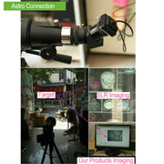 Datyson DTS000268 Astronomical Telescope Electronic Eyepiece 1.25 inches, 300,000 Pixels(Sky Blue)