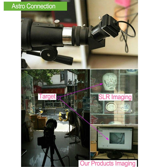 Datyson DTS000268 Astronomical Telescope Electronic Eyepiece 1.25 inches, 300,000 Pixels(Sky Blue)