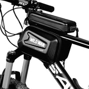 WILD MAN E6S Water-resistant Front Bag Touch Screen MTB Bag Large Capacity Bicycle Tube Bag Riding Accessories