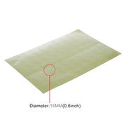 10000 PCS Transparent Round Shape Self-adhesive Sealing Sticker, Diameter: 15mm