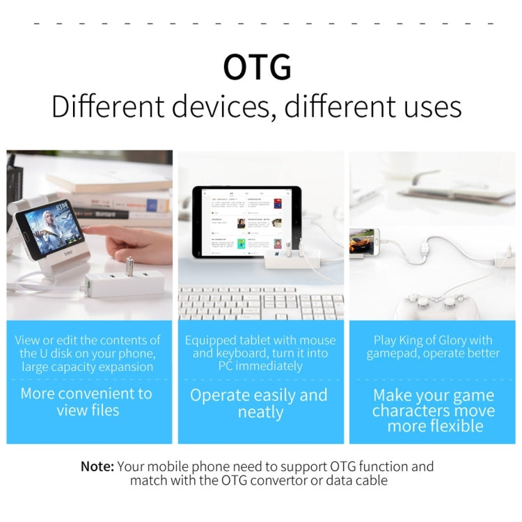 ORICO W5P-U3-30 4-Port USB 3.0 Desktop HUB with 30cm Micro USB Cable Power Supply(Black) - free shipping - PMC Jewellery - Order now!