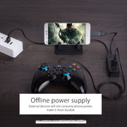 ORICO W5P-U3-30 4-Port USB 3.0 Desktop HUB with 30cm Micro USB Cable Power Supply(Black)
