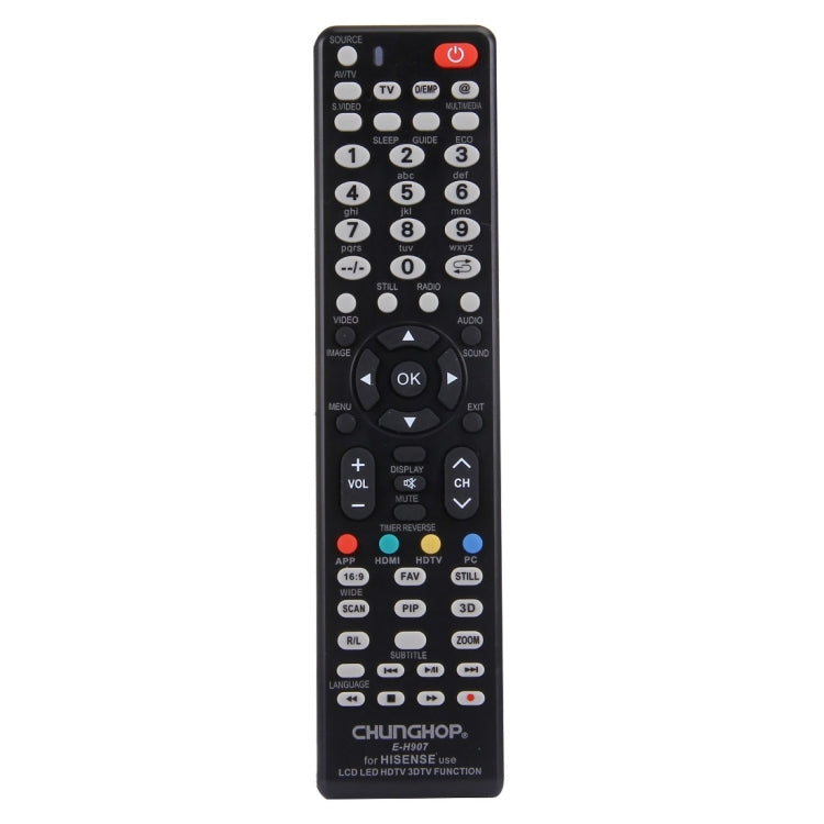 CHUNGHOP E-H907 Universal Remote Controller for HISENSE LED LCD HDTV 3DTV - TV by CHUNGHOP | Online Shopping South Africa | PMC Jewellery | Buy Now Pay Later Mobicred