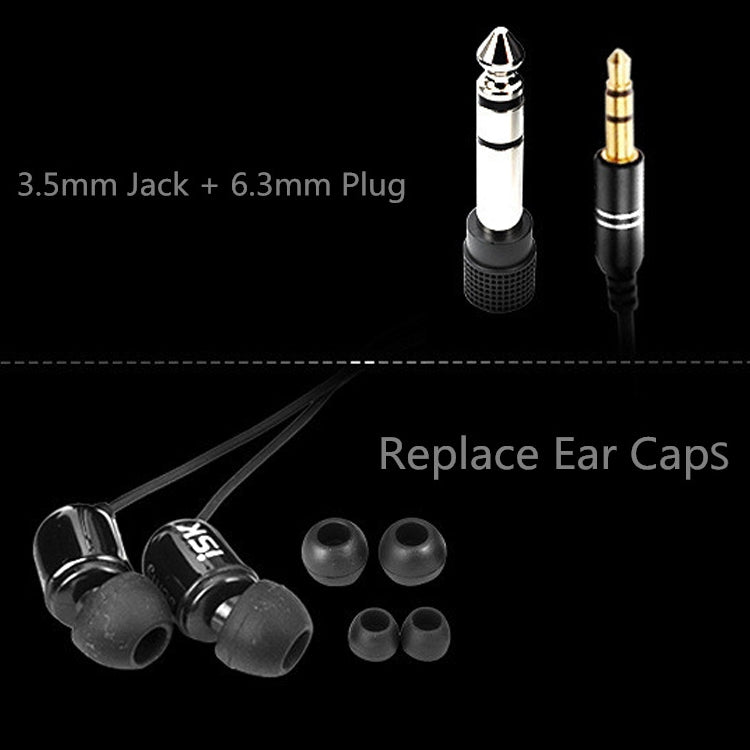 ISK SEM5 3.5mm HiFi Stereo In Ear Monitor Earphone for Phone Computer Network K Song Headphones - In Ear Wired Earphone by PMC TechLife | Online Shopping South Africa | PMC TechLife
