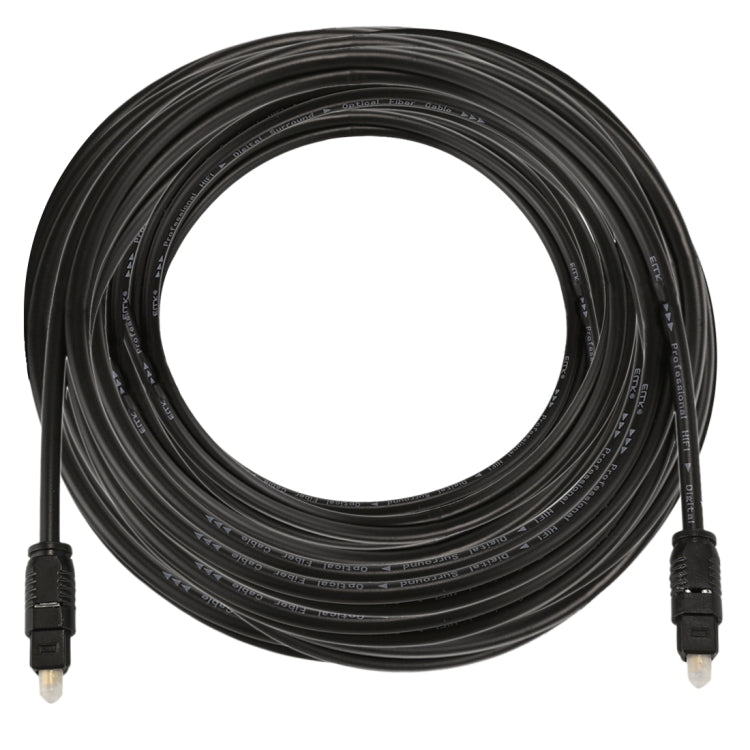 EMK 10m OD4.0mm Toslink Male to Male Digital Optical Audio Cable - Audio Optical Cables by EMK | Online Shopping South Africa | PMC TechLife | Buy Now Pay Later Mobicred