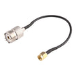 15cm UHF Female to SMA Male Adapter RG174 Cable - free shipping - PMC TechLife - Order now!