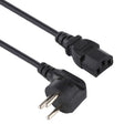 Israel Plug to Three Holes Desktop PC Power Cord, Cable Length: 1.8m - free shipping - PMC TechLife - Order now!