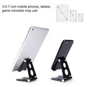ROOSTAND R2 Aluminum Alloy Mobile Desktop Tablet Bracket Double Folding Lazy Artifact, Size: 6.4x7x9cm(Rose Gold)