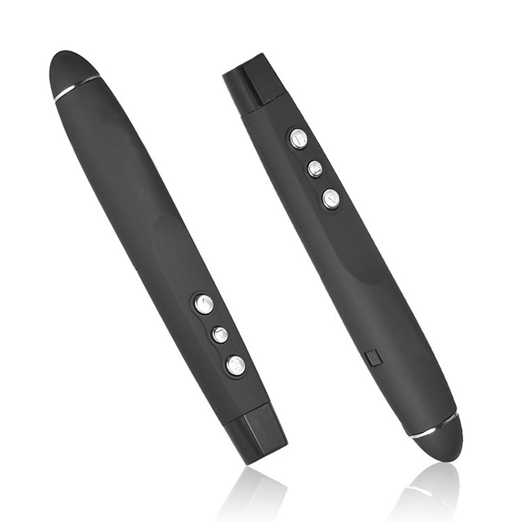 2.4GHz Wireless Laser PowerPoint Page Turning Pen Multimedia Wireless Presentation Projection Pen with USB Receiver, Remote Control Distance: 30m - free shipping - PMC Jewellery - Order now!